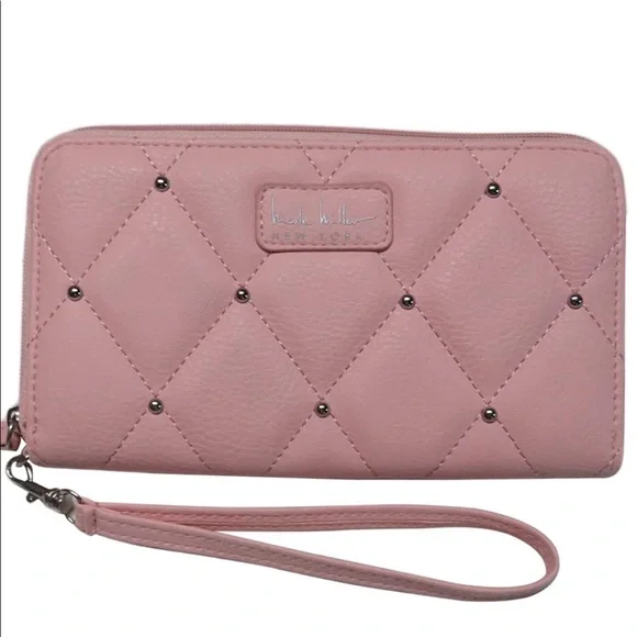 NICOLE MILLER PLUM WRISTLET - Picture 1 of 5